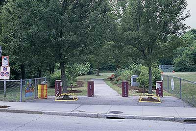 Entrance to Donigian Park