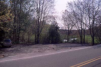 View of the parking area at Vaughn Street