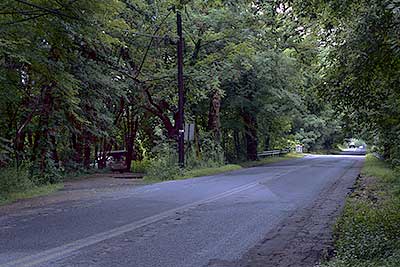 The Side Road Leading to the Landing at Summer Street