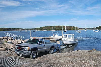 The Boat Ramp and Dock